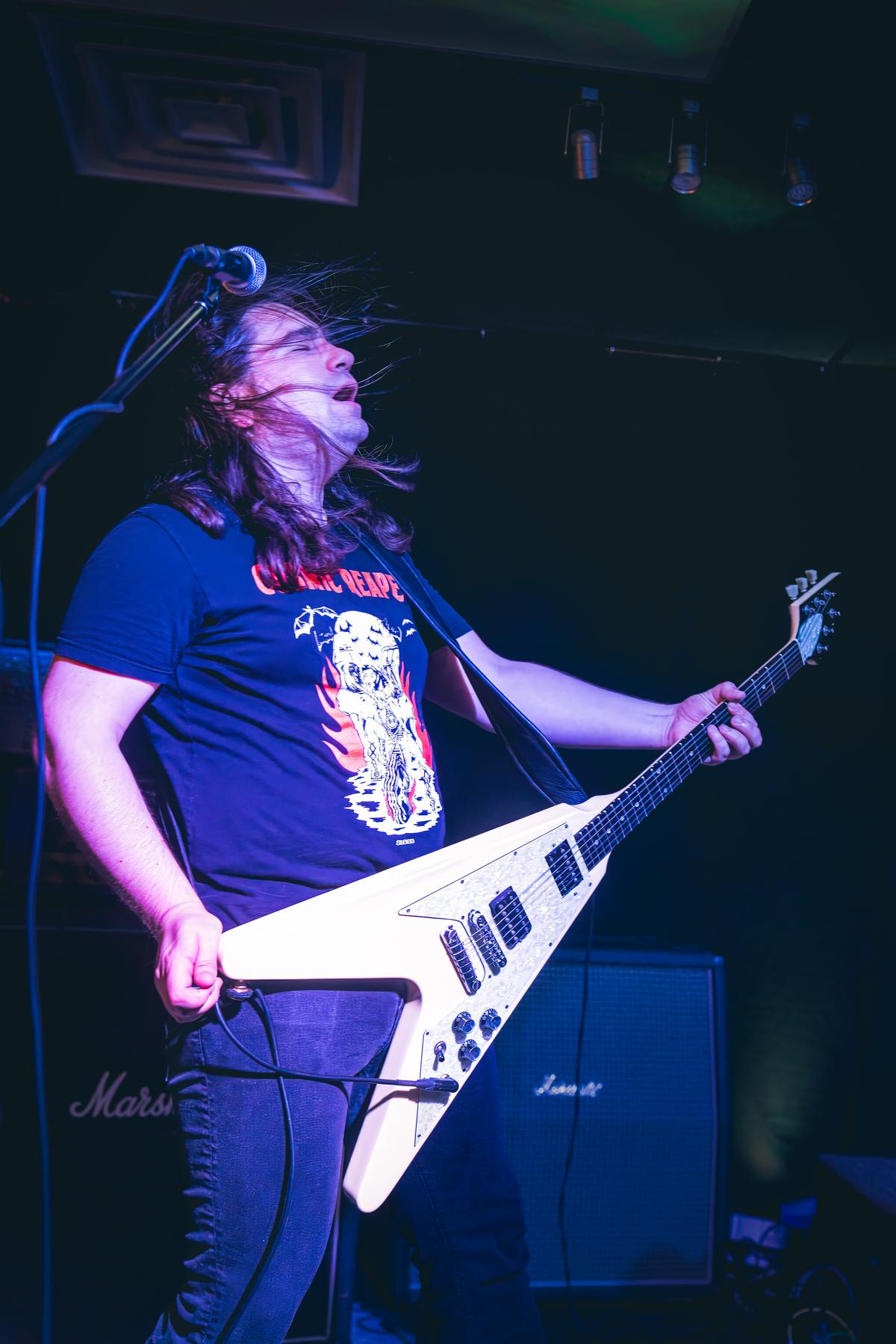 Brenna Leath on bass and vocals